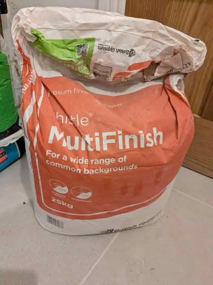 Photo of free Multi finish plaster mix (Bishopston BS7) #1