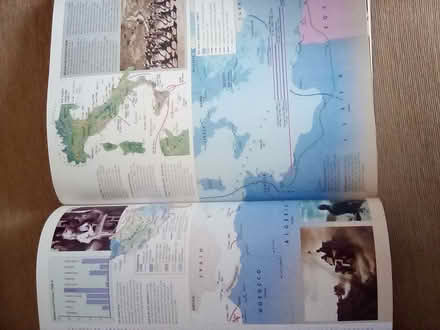 Photo of free Large, soft-back book 'Atlas Of The 20th Century' (Cliftonville CT9) #3