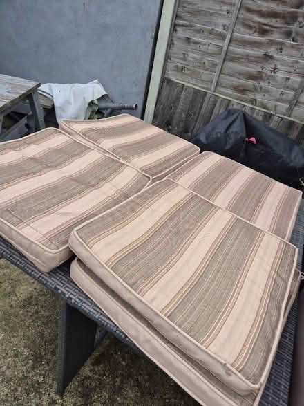 Photo of free Old fashioned style seat cushions (Medway/kent) #1