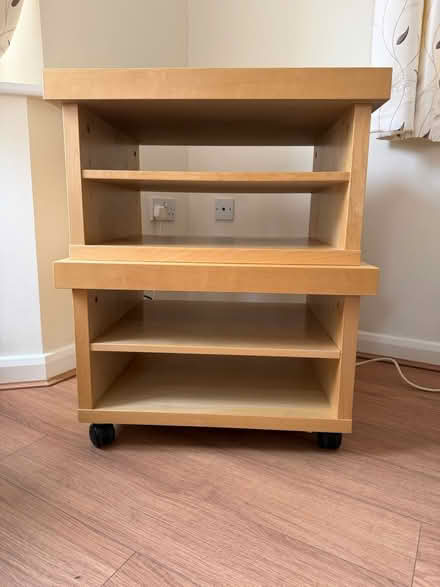 Photo of free IKEA Oppli TV Stand on Wheels (Thrapston) #1