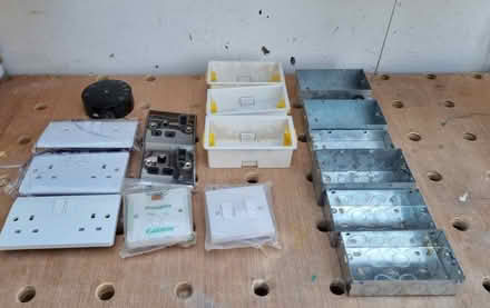 Photo of free Sockets, back boxes, switches etc (Oxford OX4) #1
