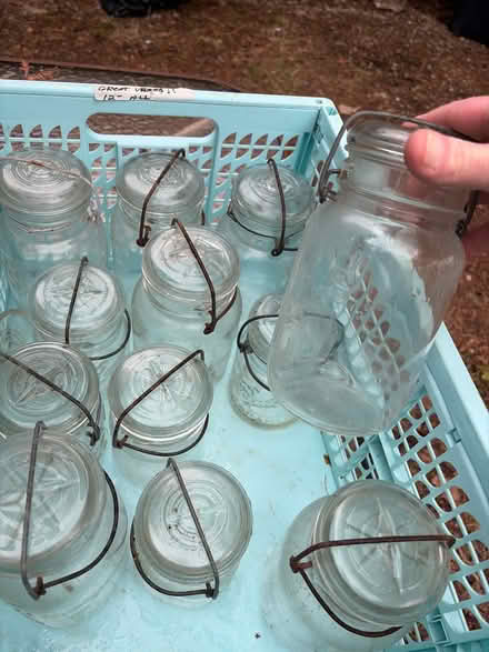 Photo of free Canning jars with glass lids (Pittsfield) #1