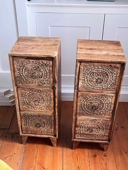 Photo of free Two bedside tables (Walthamstow E17) #1