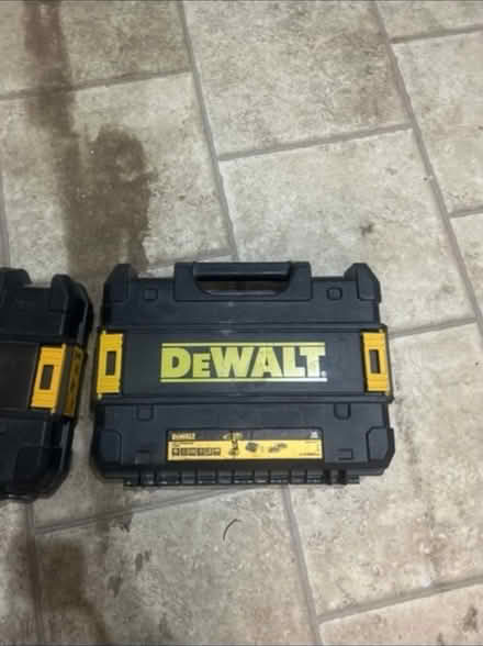 Photo of free DeWalt power tool boxes (Mitcham) #3