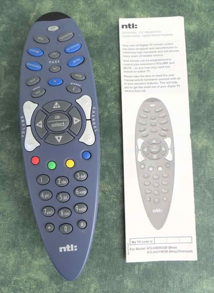 Photo of free virgin / ntl remote control ~ gu16 frimley (Frimley Green GU16) #1