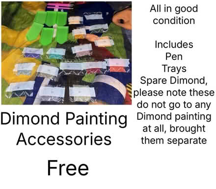 Photo of free Dimond Painting Accessories (Oakham LE15) #1