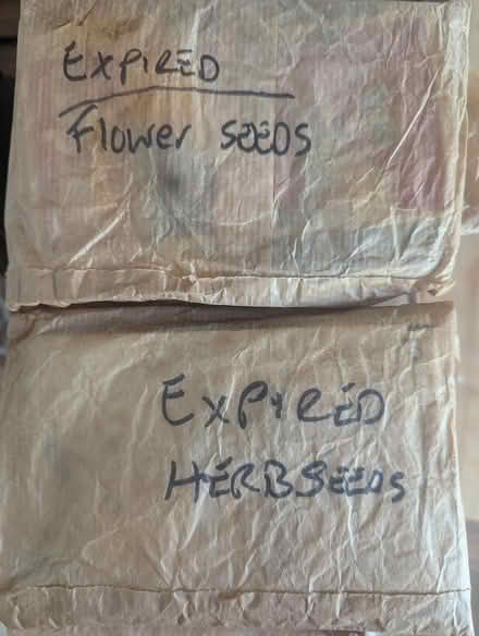 Photo of free Seeds, dates expired (Deddington OX15) #1