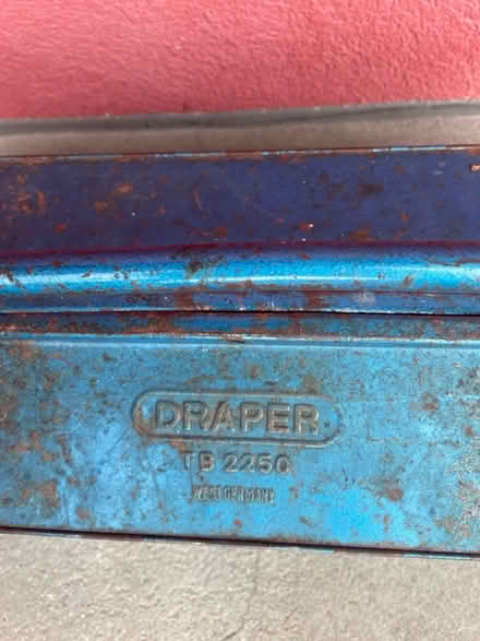 Photo of free Metal toolbox (Draper) – heavy duty (By Hackney Downs station E5) #1