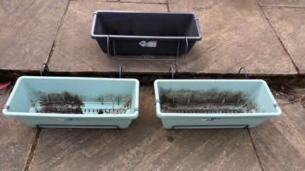 Photo of free Window boxes to hang on rail (North Kingston KT2) #1