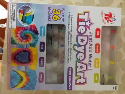 Photo of free Tie Die Art Kit (Oldfield Park) #1