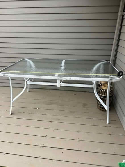 Photo of free Glass top patio table (Chiltonville/Plymouth, Exit 12) #2