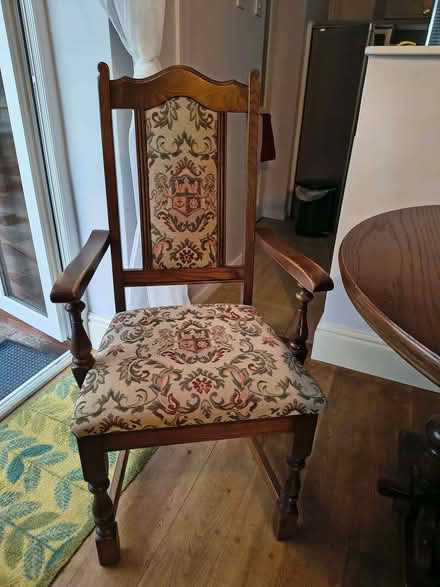 Photo of free Dining table and chairs (Barnard's Green WR14) #1