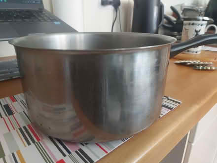 Photo of free Large saucepan 21 diameter x 10cm height (Seven Sisters N15) #1