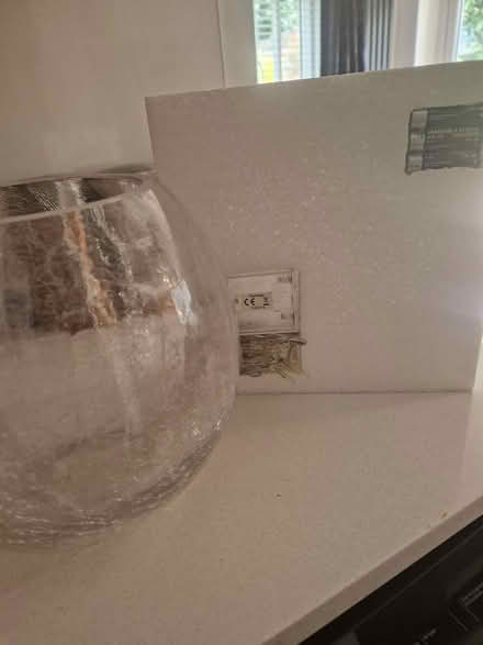 Photo of free Crackle vase with lights (Windsor SL4) #2