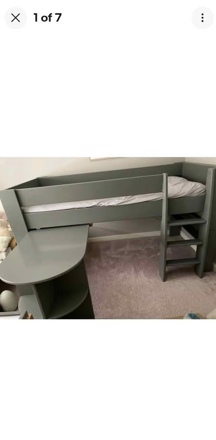 Photo of Children's wooden midi bed (Brentwood, CM15) #2