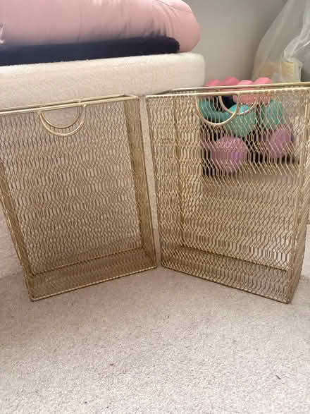 Photo of free Two metal baskets (SW16 1EG) #1
