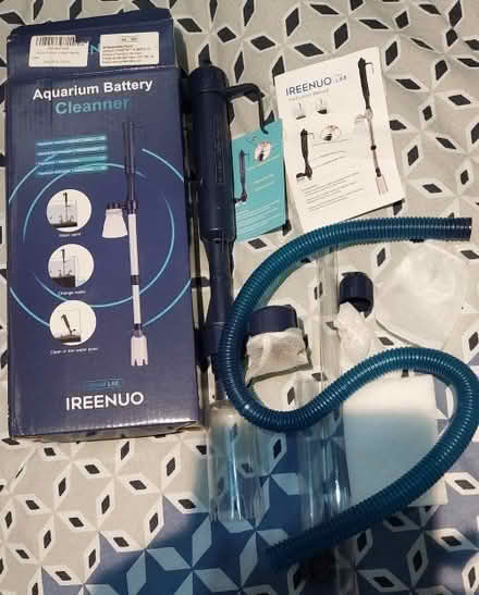 Photo of free fish tank, battery cleaner (bramley LS13) #1