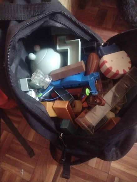 Photo of free Two back packs of angry birds toys (Southfields SW19) #1