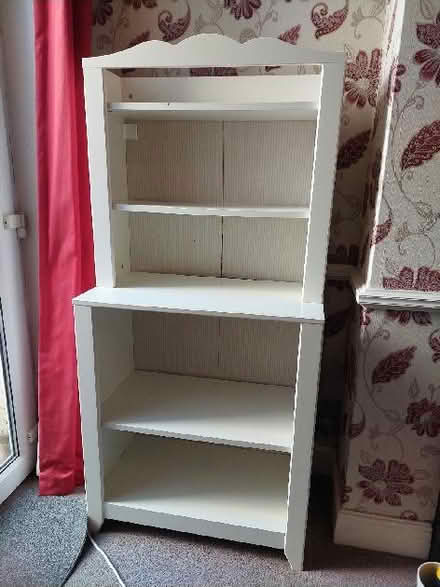 Photo of free White IKEA shelf unit (Gunton NR32) #1