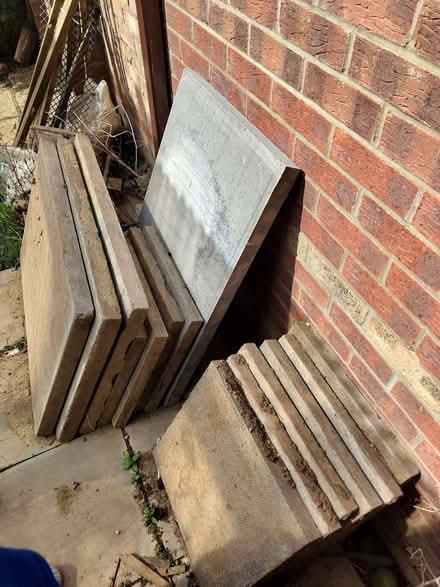 Photo of free Paving slabs - various styles and sizes (Caister-on-Sea NR30) #1