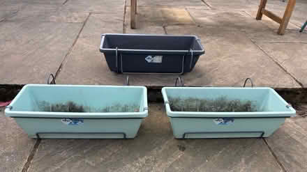 Photo of free Window boxes to hang on rail (North Kingston KT2) #2
