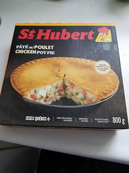 Photo of free Frozen chicken pot pie (Hunt Club) #1