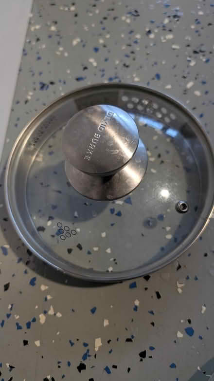 Photo of free Small glass lid (Cupertino/West San Jose) #1