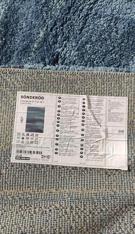 Photo of free Rug ikea sonderdad (CT11) #2