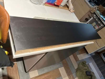 Photo of free 43x10 black floating IKEA shelf (Rogers Park by Sheridan/Howard) #2