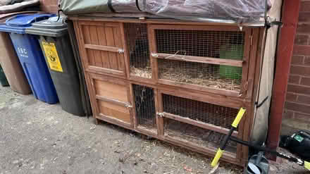 Photo of free Very large double rabbit hutch (Ilkeston DE7 DE7) #1