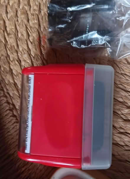 Photo of free Data protection ink stamp (Allington NG32) #2