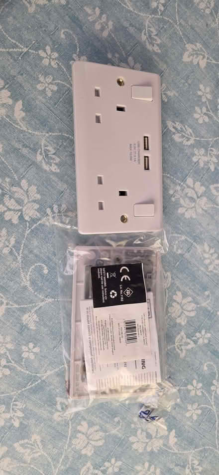 Photo of free Double sockets with USB chargers *2 (Warsash SO31) #1