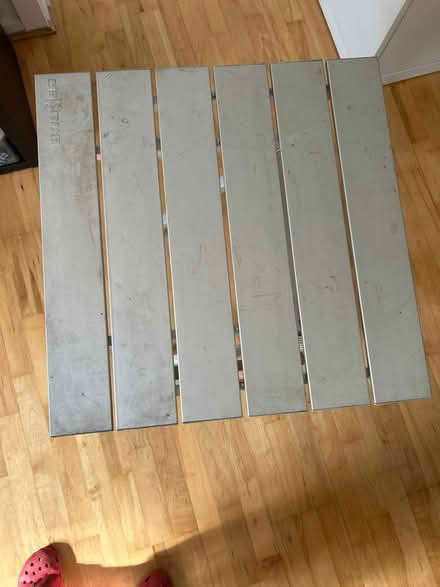 Photo of free Metal table foldable (Plaistow E139LX) #2