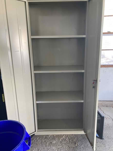 Photo of free Metal Office Cabinet (Naperville: Washington & 75th) #1