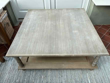 Photo of free Coffee table 99x99cm, 40cm tall (Malvern Link WR14) #1