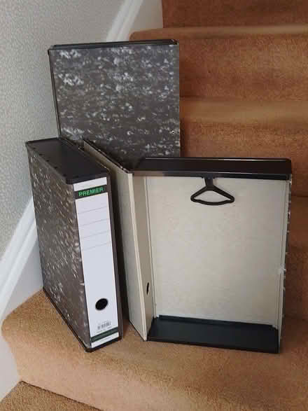Photo of free Premier Filing Boxes with Spring Paper Holder (Bexhill TN39) #1