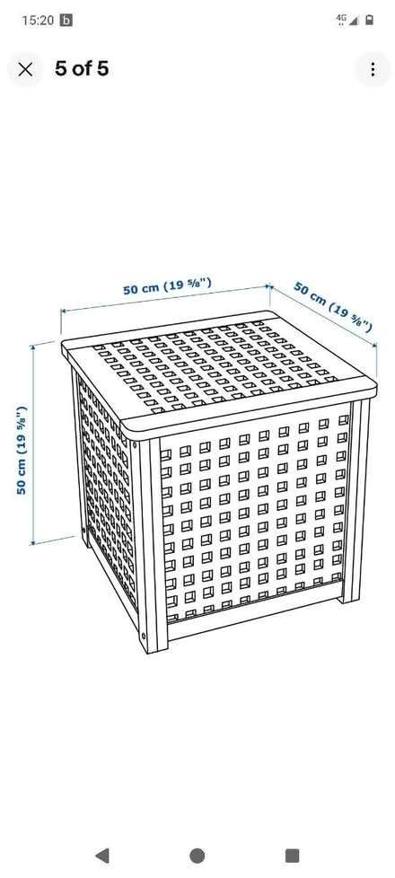 Photo of free Ikea wooden storage unit (Sheldon B26) #2