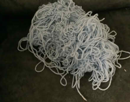 Photo of free Pale blue yarn (Rackheath NR13) #1