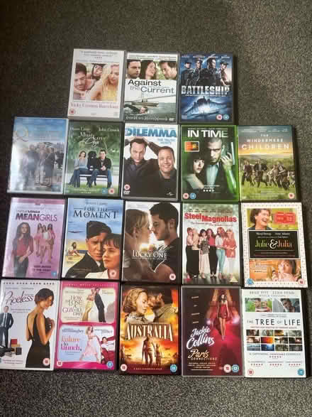 Photo of free DVD’s (12 certification) (Black Park LL14) #1