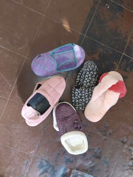 Photo of free 5 pairs slippers (Upton Priory SK10) #1