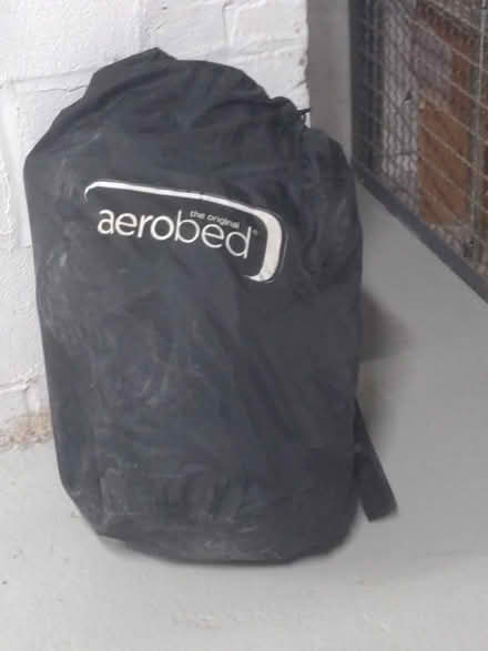 Photo of free Queen air mattress with pump (Morningside Heights/Claremont) #1