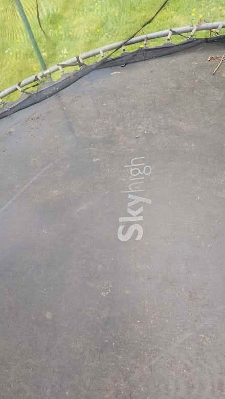 Photo of free Trampoline 12 foot diameter. Bent enclosure poles (Forest Hill OX33) #3