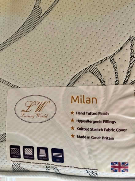 Photo of free Mattress 90 x 190 (Waterlooville PO7) #3