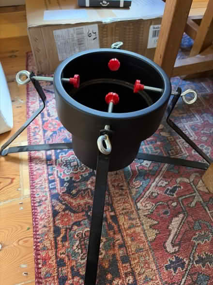 Photo of free Christmas tree stand (Hackney E9) #1