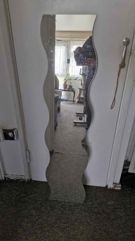 Photo of free Curvy mirror (The Dovecotes WV8) #1