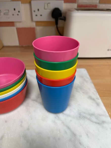 Photo of free IKEA cups, plates & bowls (Chingford Mount, E4) #2