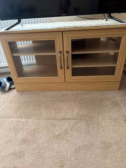 Photo of free Wooden unit suitable as tv stand (Stone Cross BN24) #1