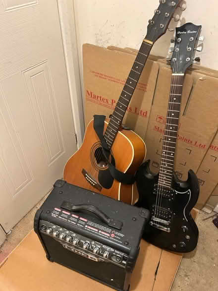 Photo of free 2 guitars and amp (Basingstoke RG21) #1