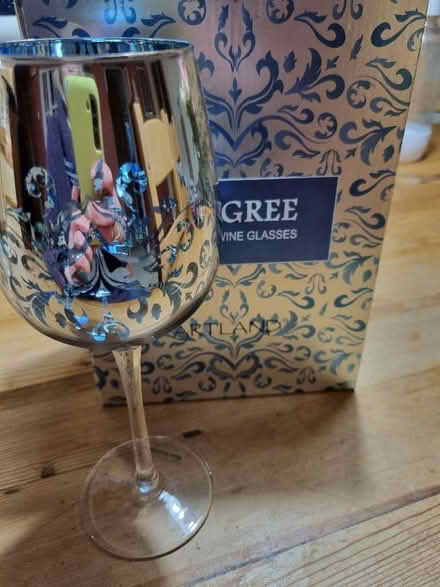 Photo of free Filigree glasses - pair (Chalford GL6) #1