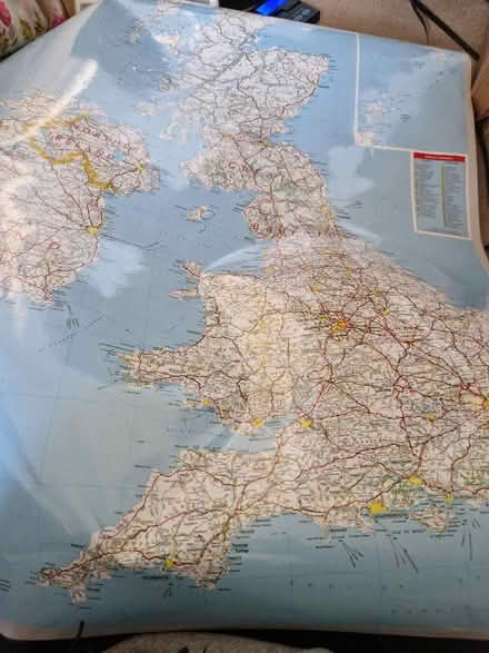 Photo of free Large map of uk (Sparkhill B13) #1